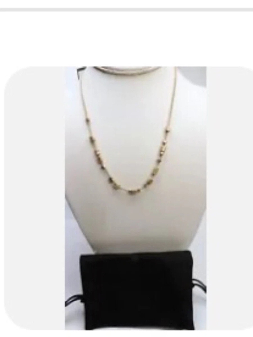 All Saints Gold  Tone Beaded Women’s Necklace